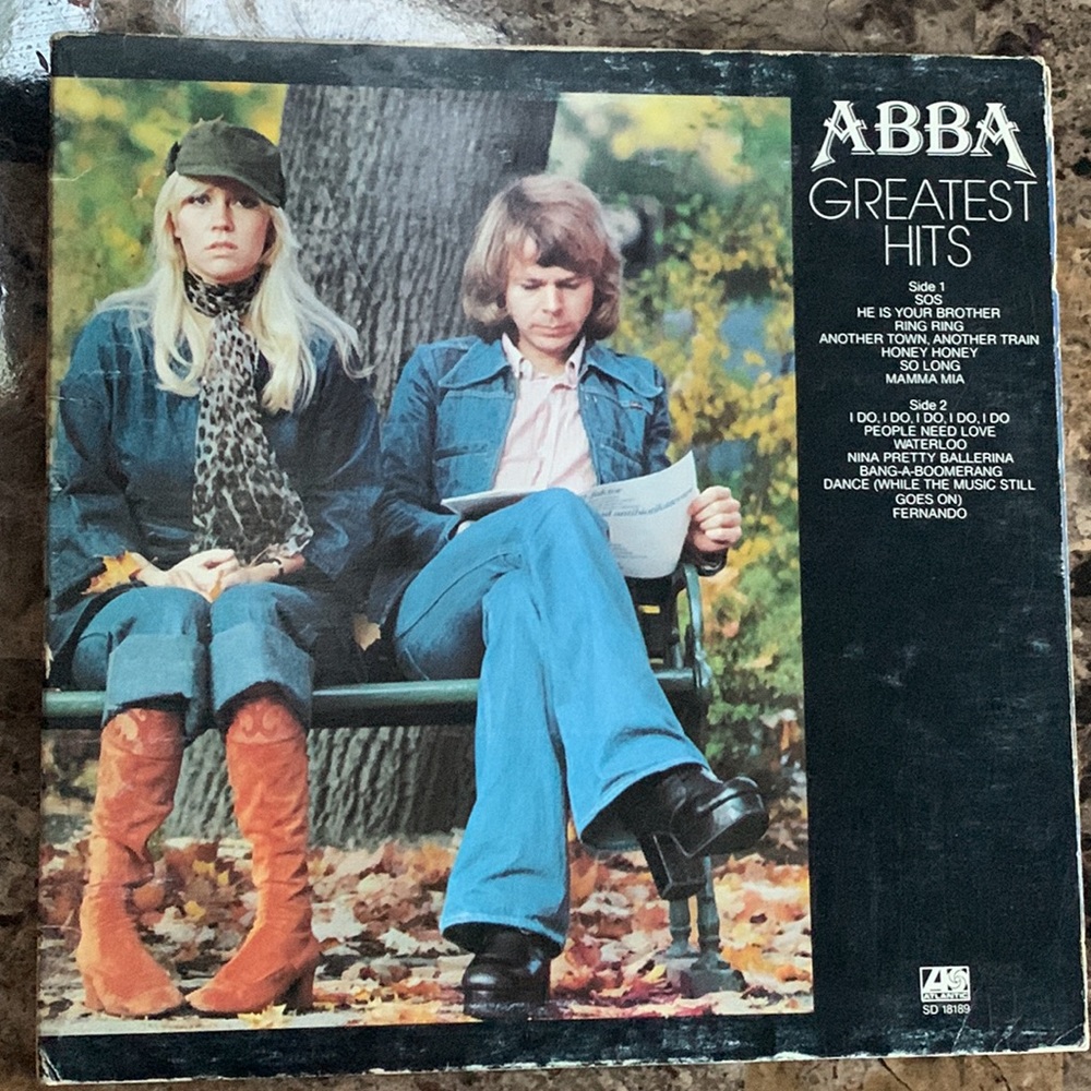 ABBA - Greatest Hits Original Vinyl Record